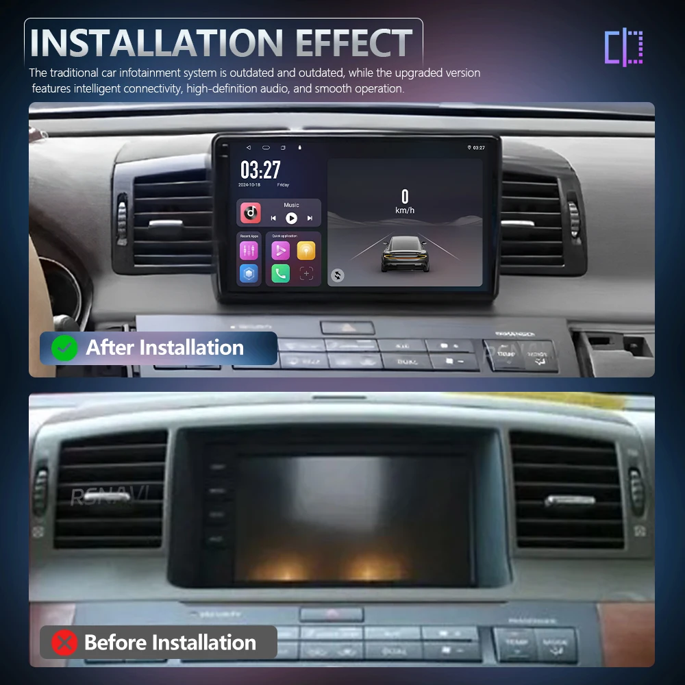 Plug and Play Android 16 Qualcomm Car Radio Multimedia Player For Infiniti M35 2003-2010 NISSAN FUGA 2005- 2010 Auto Carplay Car