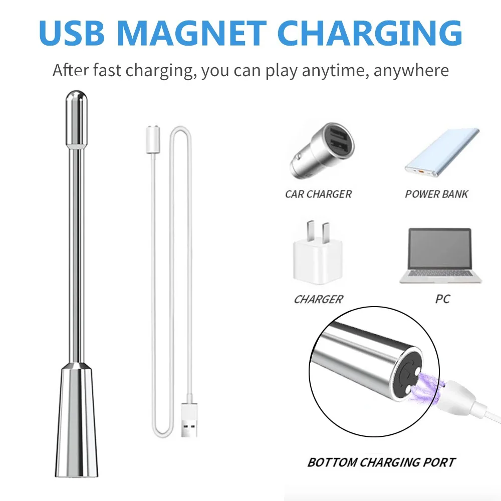 7 سرعة معدنية مجرى البول لعبة استثارة القضيب الاهتزاز المانع القذف الذكور الفولاذ المقاوم للصدأ لعبة استثارة القضيب القسطرة موسع رجل لعبة الجنس