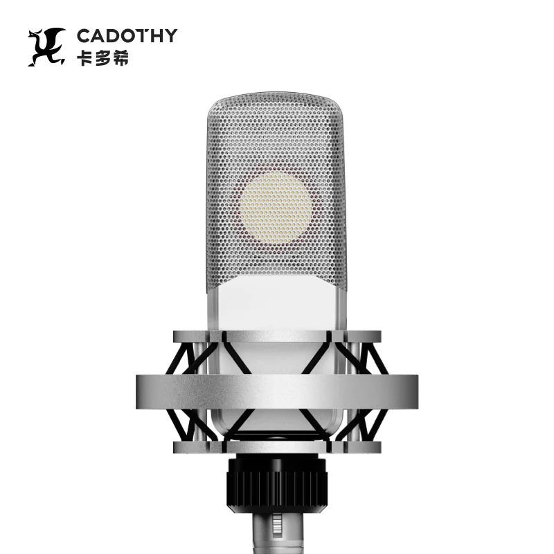 Profissional V8 Audio Sound Card Podcast Condenser Microphone Set For Live Streaming Recording Dubbing ASMR