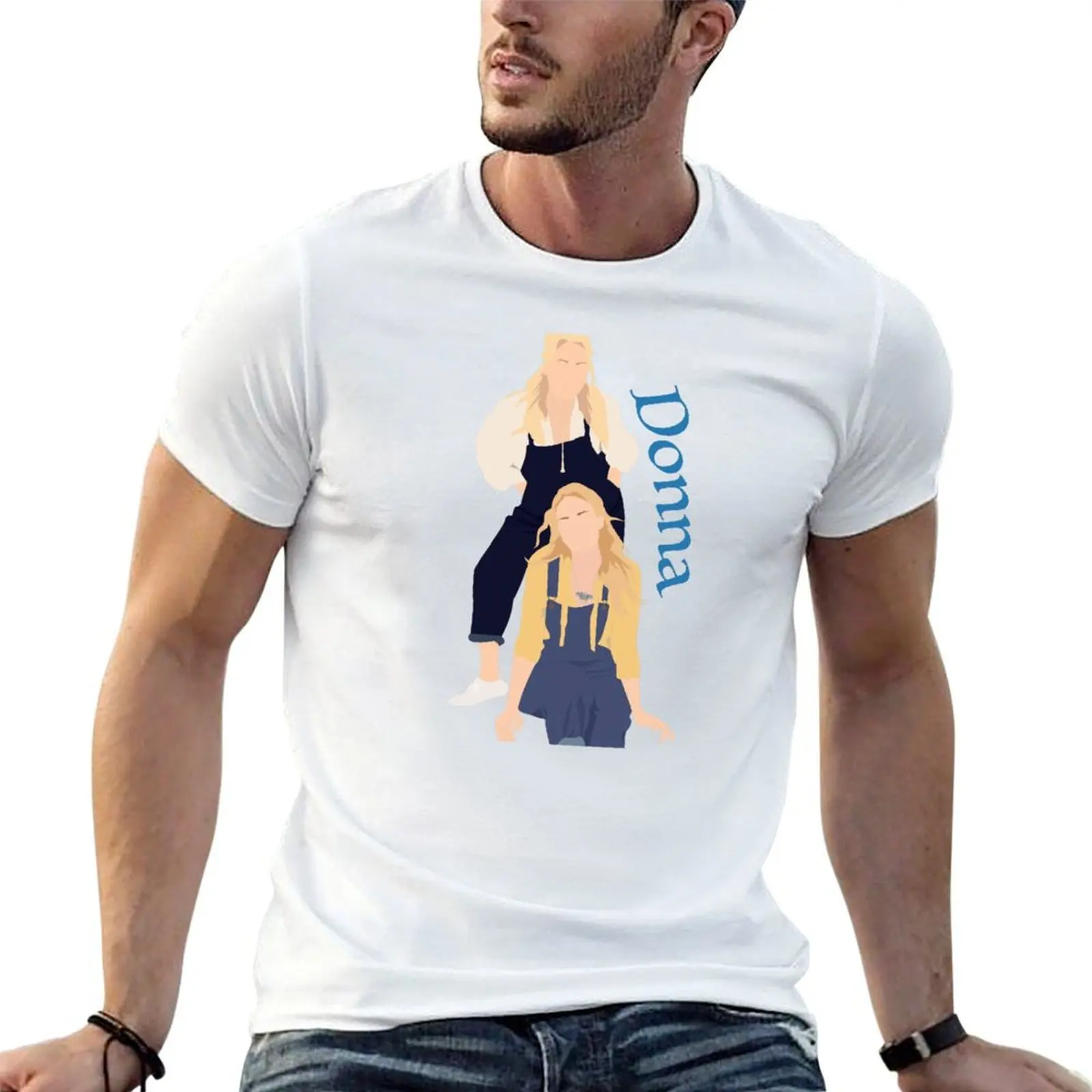 

Donna Sheridan T-Shirt t shirt custom print man t shirts for men funny t shirts dark humor T-shirt