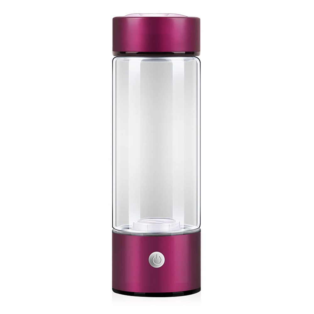 Hydrogen Generator 420ML Hydrogen-Rich Antioxidants Bottle Portable Stainless Steel Battery/USB Powered Home Appliance