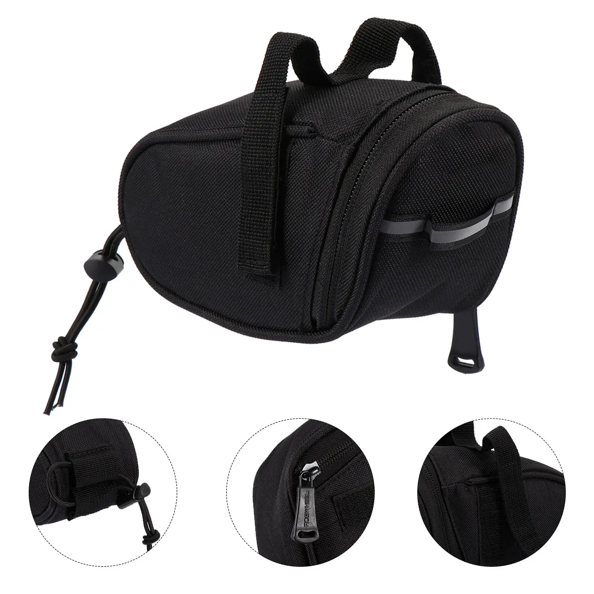 

Bike Rear Seat Bag Heavy Duty Waterproof Cycling Handlebar Bag for Outdoor Riding Storage Package for Phone Keys Tools Glasses