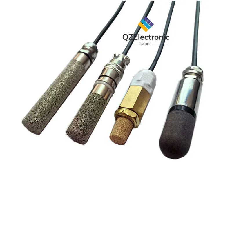 Industrial Grade RS485 Modbus-RTU Temperature and Humidity Sensor Probe Collector Module Real-Time Monitoring Integrated DC5-24V