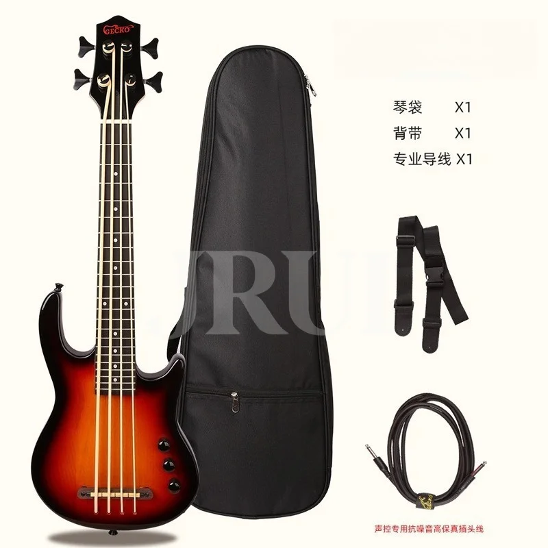 New Hot-selling UBASS Electric Yukbass Electric Guitar 30-inch Bass Four-string Plucked Instrument