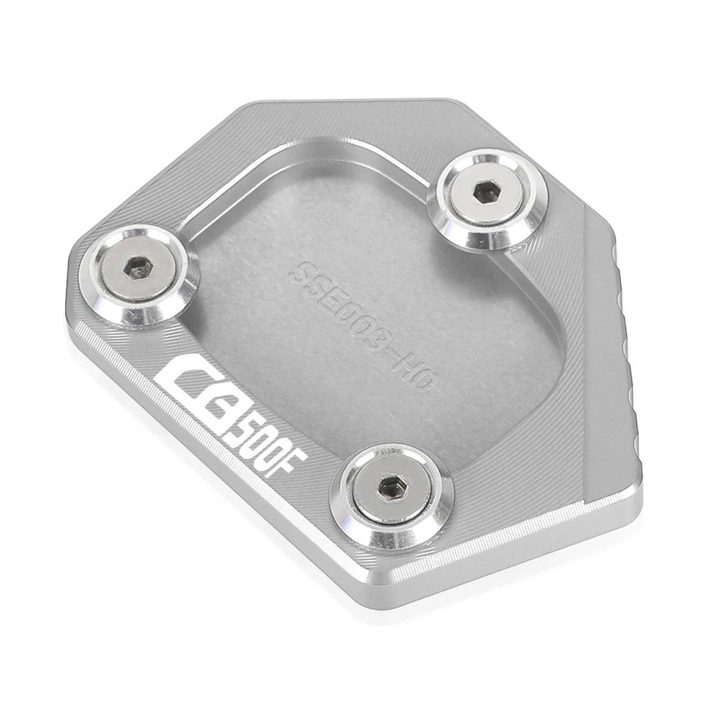 

2022 2023 CB 500F 500f Motorcycle Kickstand Foot Pad Side Stand Enlarge Sled Sidestand FOR HONDA CB500F CB 500 F 2013 2014 2015