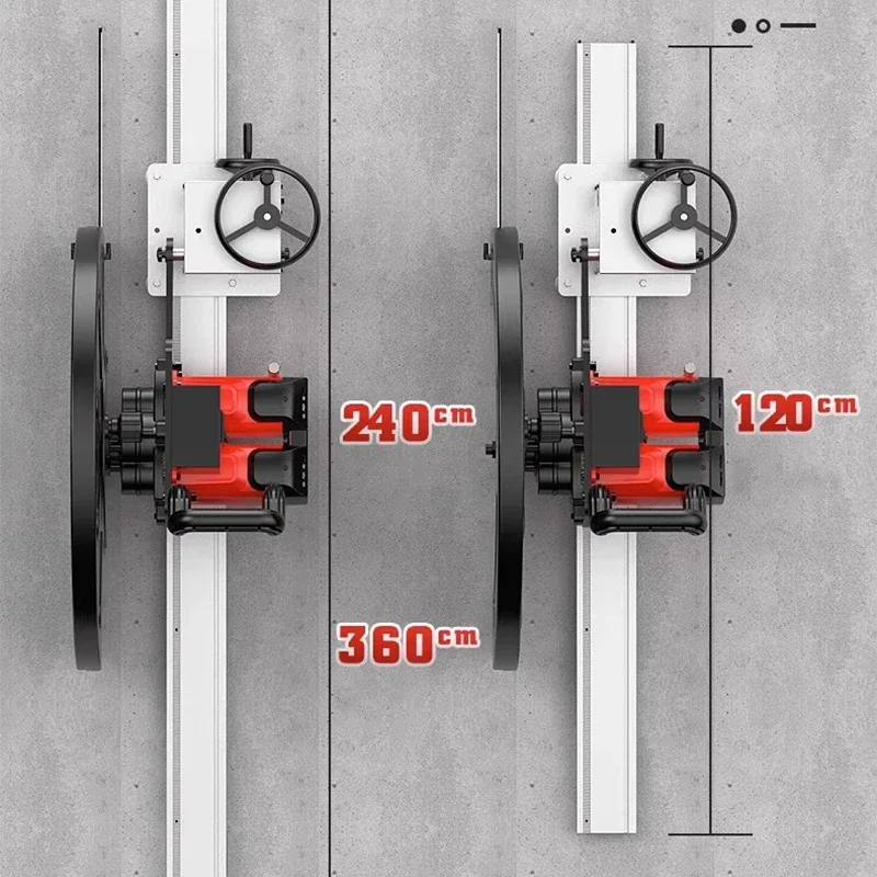 

-Large Wall Cutting Machine Reinforced Concrete Wall Slotting Machine Depth 26CM Handheld High-power Electric Grooving Machine