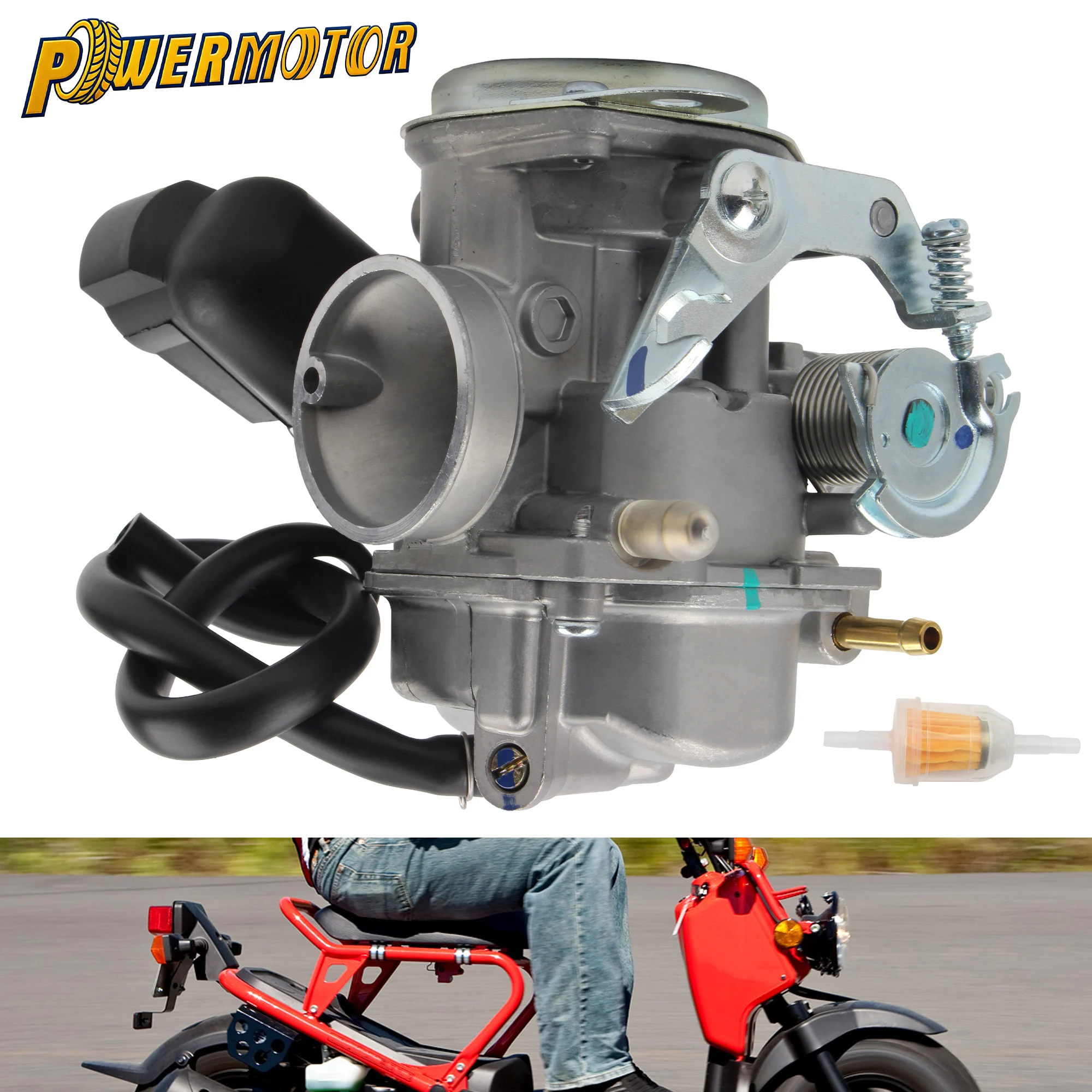 

For Honda Zoomer JAZZ Metro Metropolitan CH50 CHF50 Ruckus NPS50 Motorcycle Scooter Moped Carburetor Accessories 16100-GET-003
