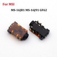 1-10pcs For MSI MS-16JB1 MS-16J91 GF62 Audio Jack Headphone Port 3.5 Not Original One Microphone Socket Connector