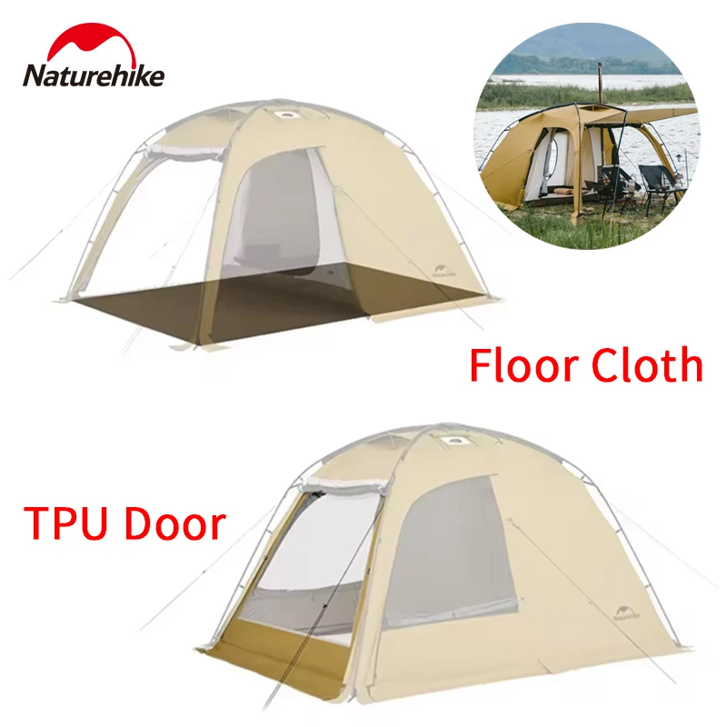 Naturehike DUNE 7.6 Kuppelzelt, nur Zubehör, Zeltzubehör, Bodenstoff, TPU-Tür, Outdoor, Camping, kein Zelt, tragbare Aufbewahrung