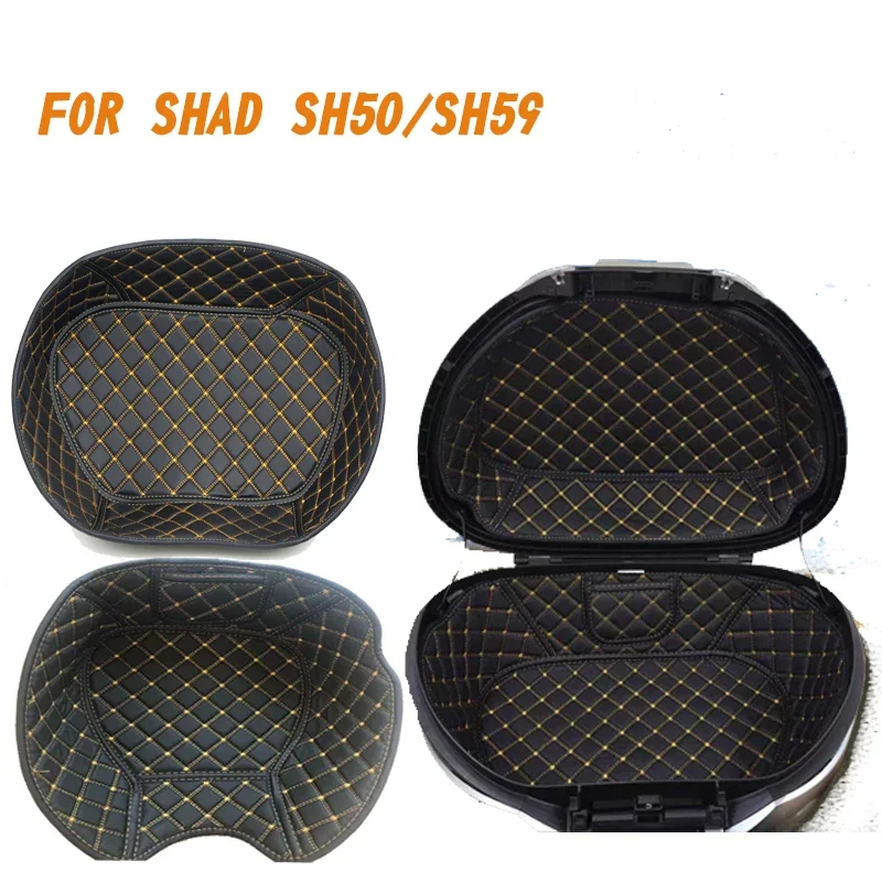 For SHAD SH50 SH59 SH 50 59 Trunk Case Liner Luggage Box Inner Pads Container Tail Lining Protect Motorcycle Accessories