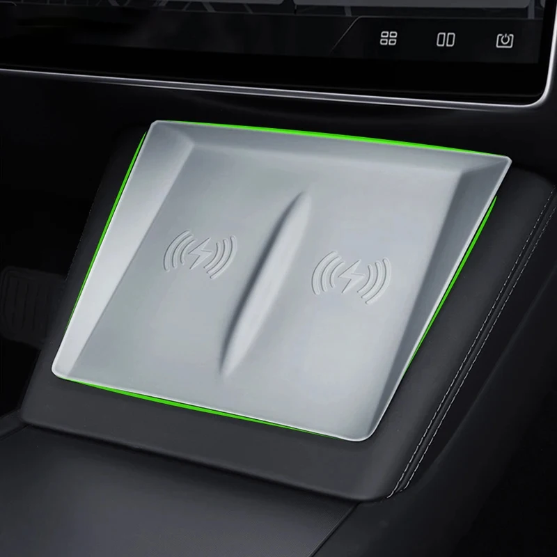 For Tesla Model 3 wireless charging pad silicone mat new center control cell phone anti-slip silicone mat