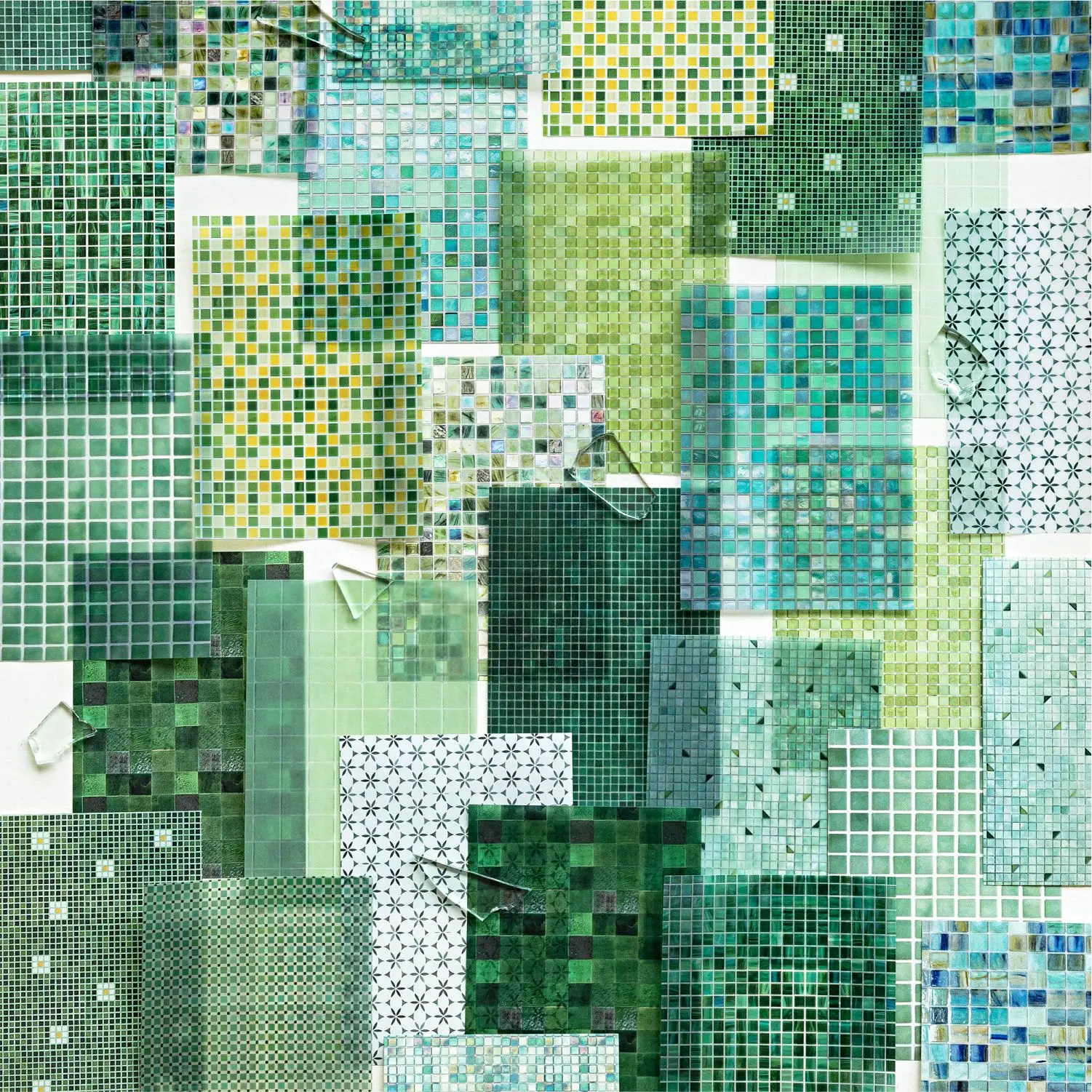 30pcs/lot Memo Pads Material Paper Glazed colored brick Spring Junk Journal Scrapbooking Cards Retro Background Decoration
