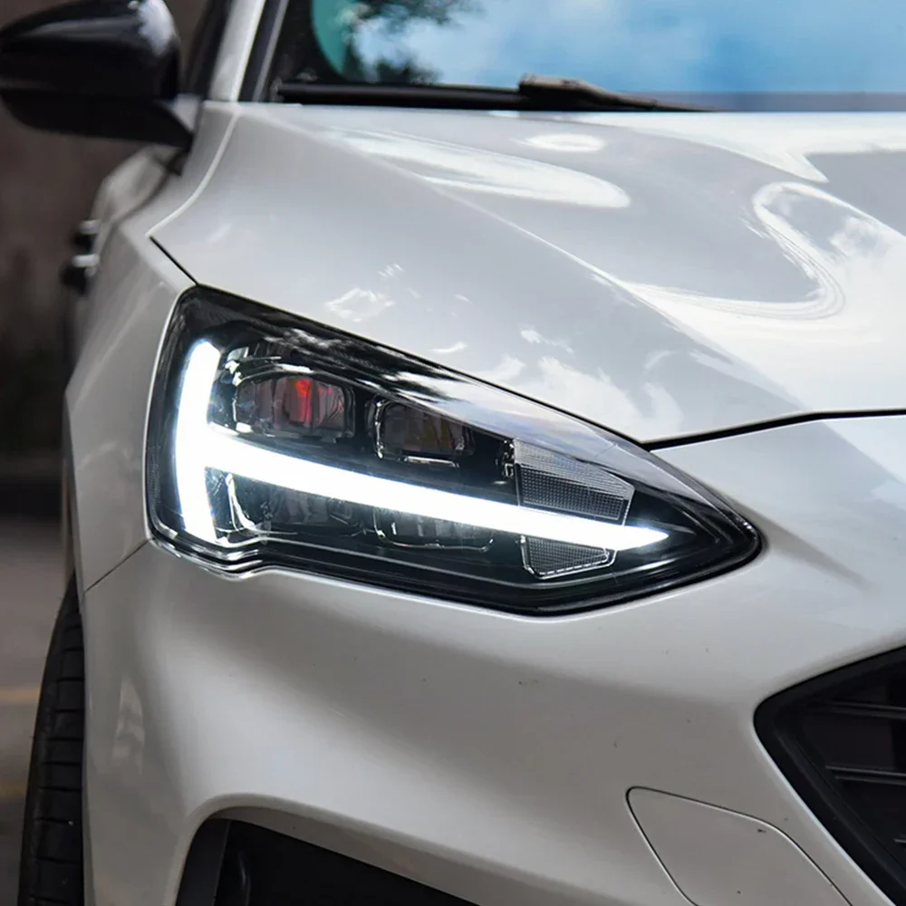 2019-2021 for Focus High Quality LED Auto Headlight Front Car Lamps High Configuration Proiector Lens Assembly New Accessor