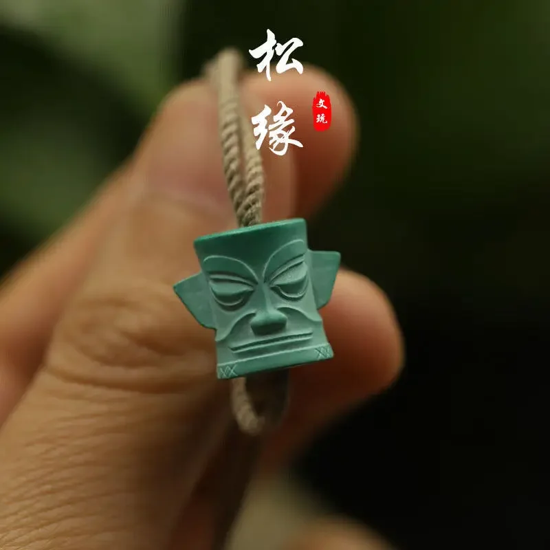 Optimized Songshi Sanxingdui Rope Bundle Back Cloud Accessories 108 Wen Play Bracelet Pendant Hand String Couple