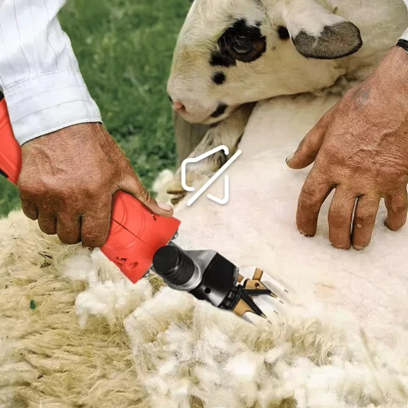 Rechargeable Electric Wool Shears Pet Machine Goat Horse Hair Scissors Sheep Shearing