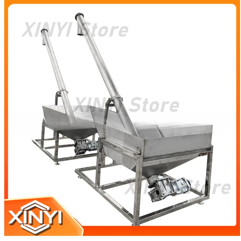 Stainless Steel Dragon Hoist with Bin Spiral Feeder for Tubular Spiral Hoist