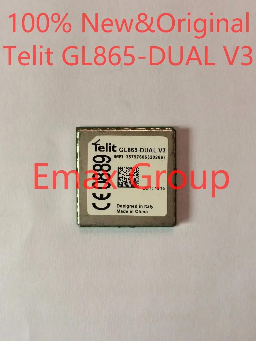 

GL865-DUAL V3 GSM GPRS Встроенный модуль 2G 100% новый и оригинальный оригинальный дистрибьютор в наличии Emax Group JINYUSHI STOCK