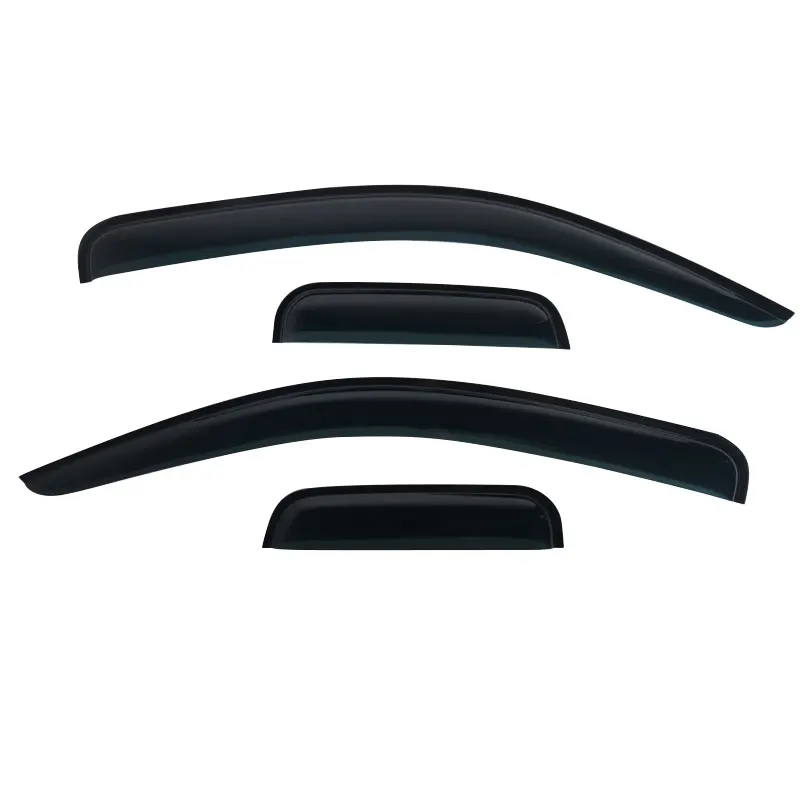 Car Window Deflectors For Toyota Hilux Vigo Extra Cab 2005 2006 2007 2008 2009 2010 2011 2012 2013 2014  Side Weathershields