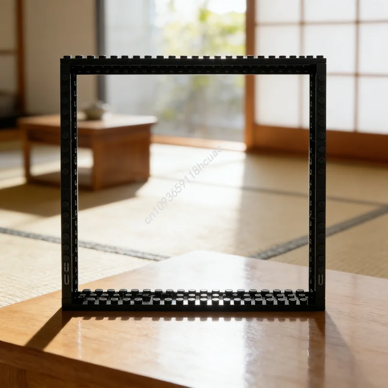 

Набор строительных блоков MOC Kallax Diorama Frame Star Battle, 101 деталь, развивающая игрушка, конструктор, рождественский подарок, подарок на день рождения