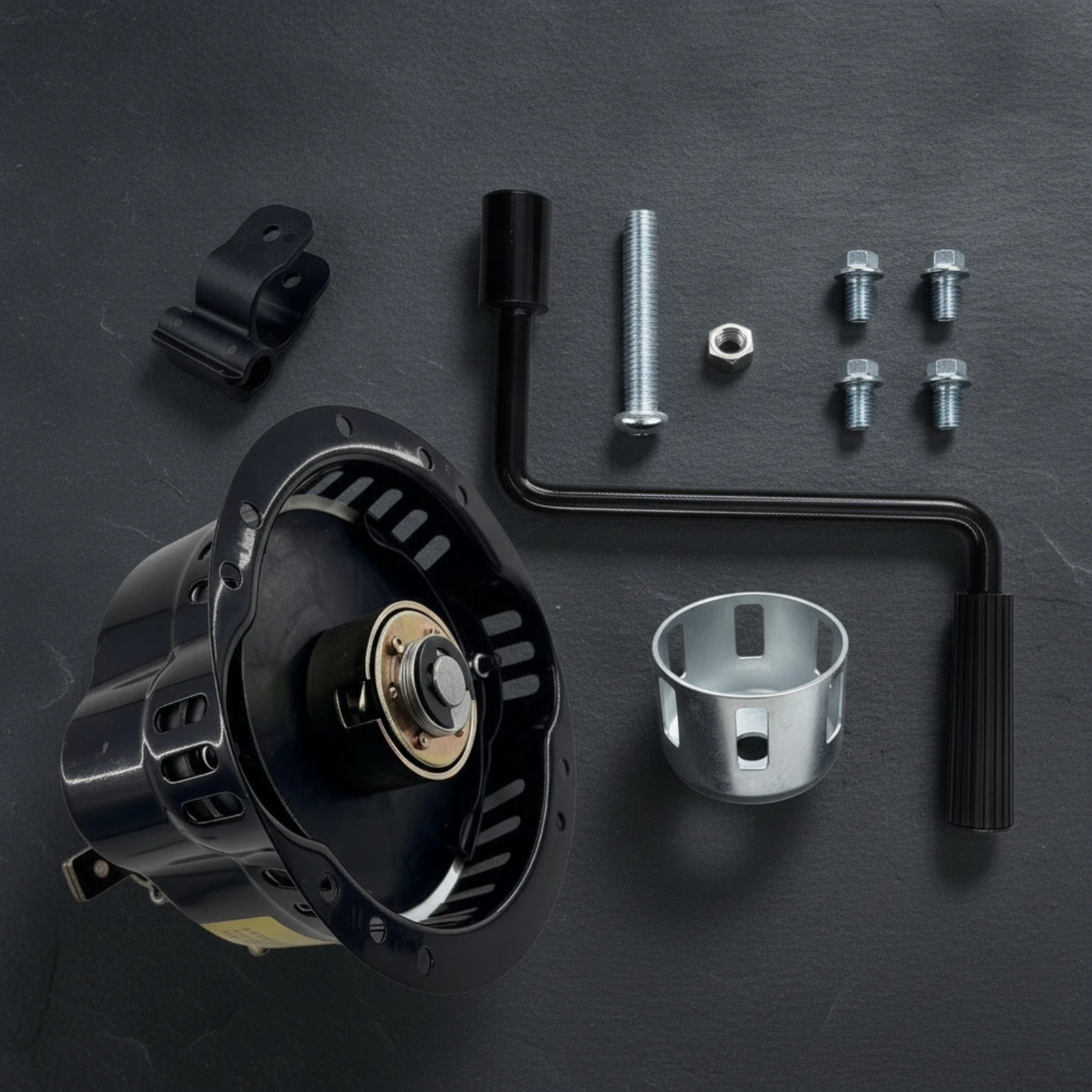 Recoil-Complimentary Engine Starter Assembly for EH12 EY20 Petrol Engines Sturdy for Equipment Maintenance Technicians