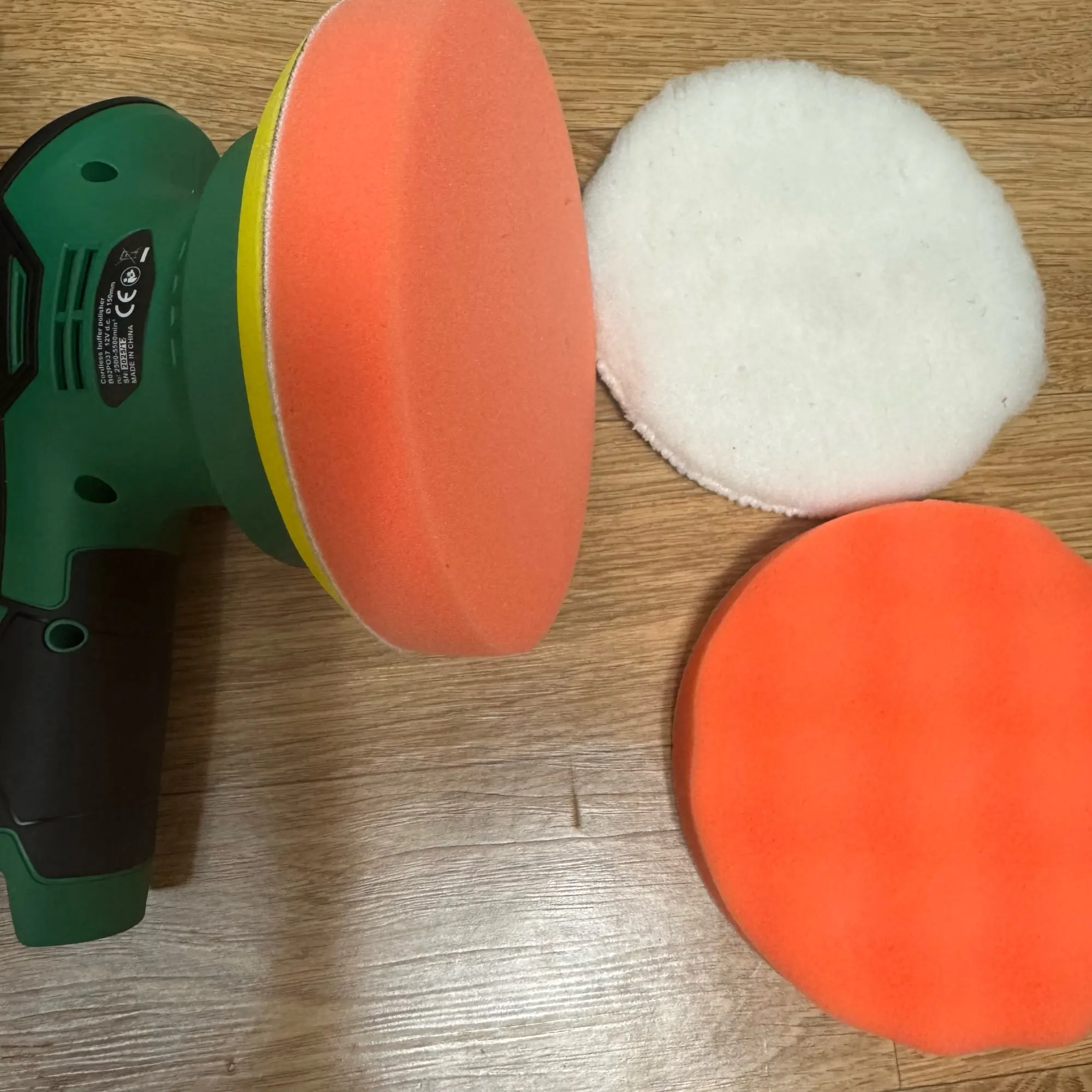 BATOCA Cordless 12V Car Polisher Dual Action Wireless Car Polishing Machine Electric Polish Machines Adjustment Power Tools photo review