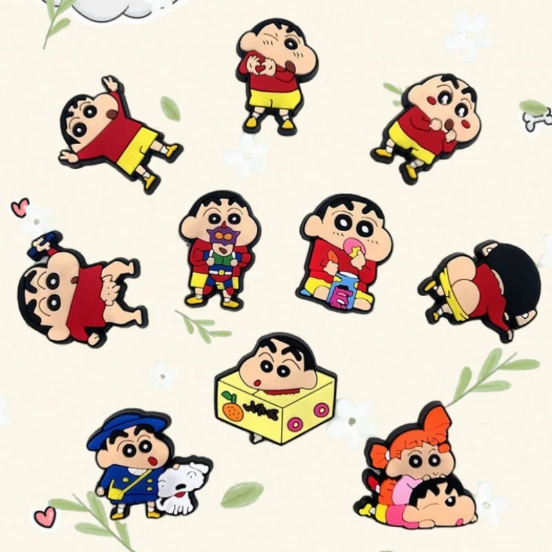 

10pcs Anime Series Shoe Charms Accessories for Sandals Clogs Decorative Pins Kids Gifts Girls Japanese Series