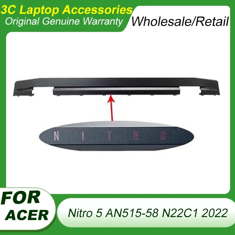 New Original Hinge Cover For Acer Nitro 5 AN515-58 N22C1 2022 Laptop LCD Hinges Cover Case Palmrest Upper Cover Replacement