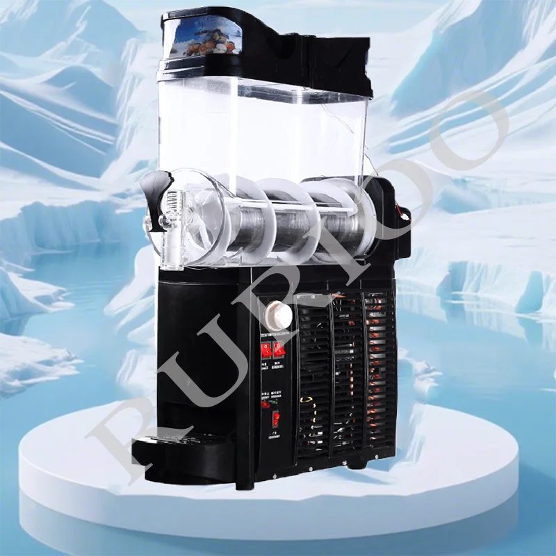 Stainless Steel Commercial Slushie Maker Machine 1 Tank Electric Drink Dispenser for Restaurant