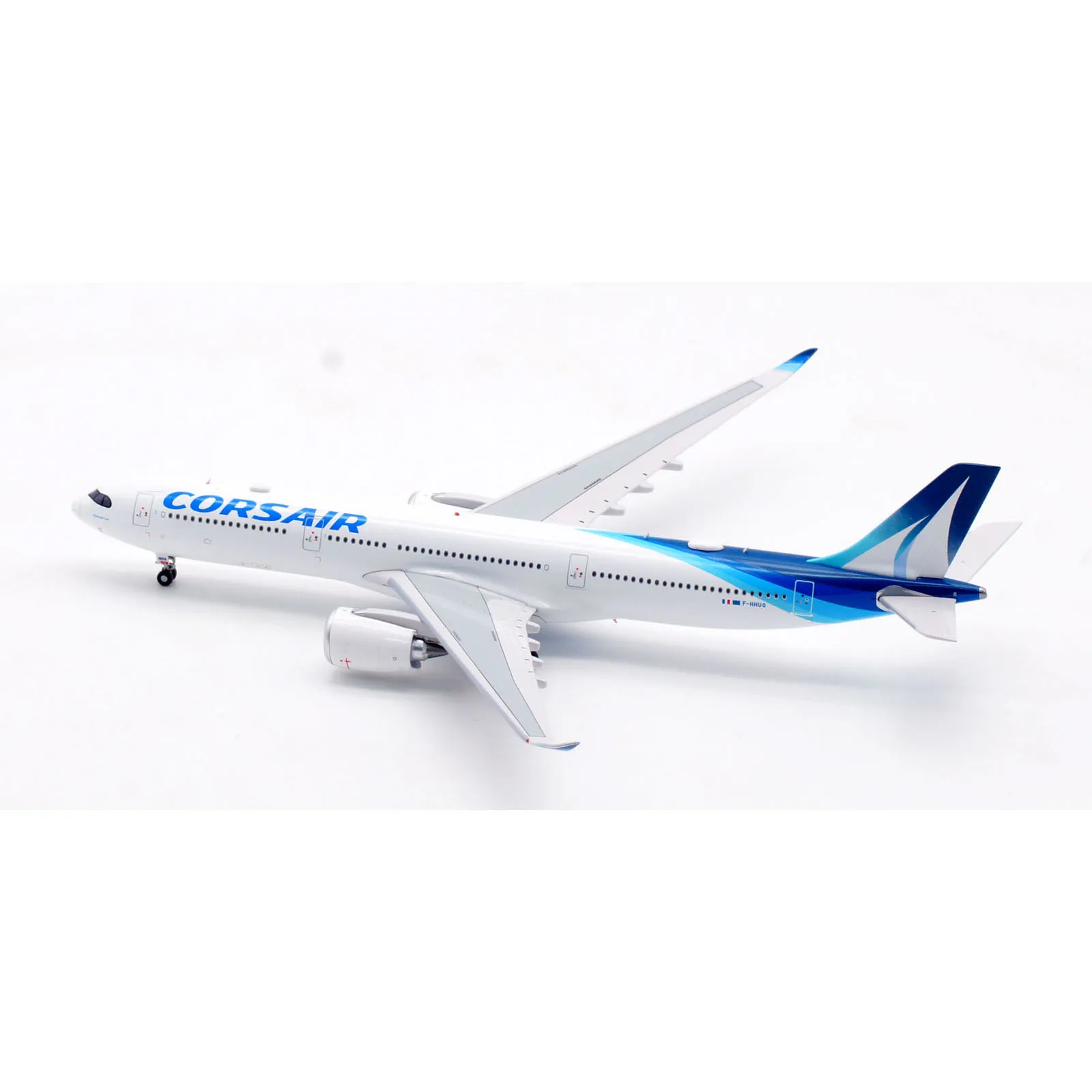 AV4225 Alloy Collectible Plane Gift Aviation 1:400 Corsair Airbus A330-900 Diecast Aircraft Model F-HHUG With Tractor & Stand