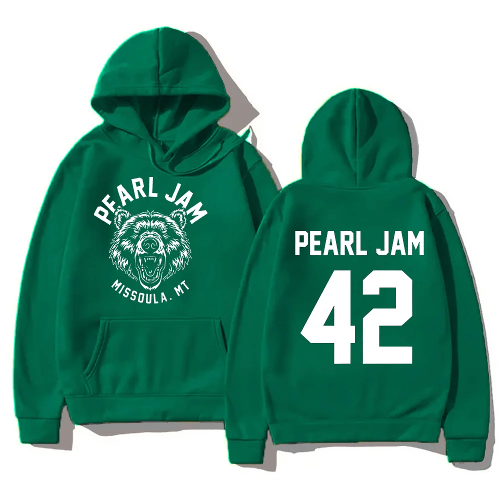 Lightweight Men\'s Pullover Pearl Jam Rock Band Sweatshirts for Women/Men Alternative Pop Music Clothes New Design Loose Hoodies