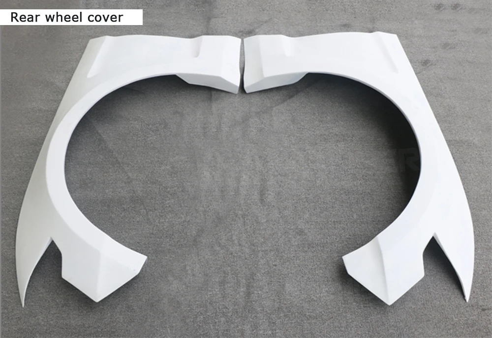 

JCYECF передний бампер крыло для Ford Mustang 2018-2020 комплекты кузова автомобиля углеродное волокно/волокно стекло неокрашенный материал