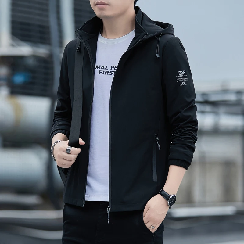 2024 New Fashion Trend Versatile Detachable Autumn and Winter Style Overcoming Men\'s Brand Jacket Clothing