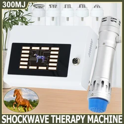 Animals 300MJ Professional Shock Wave Massager Relieves Scar Tissue Pain And Tendinopathy Equine Shockwave Physiotherapy Machine