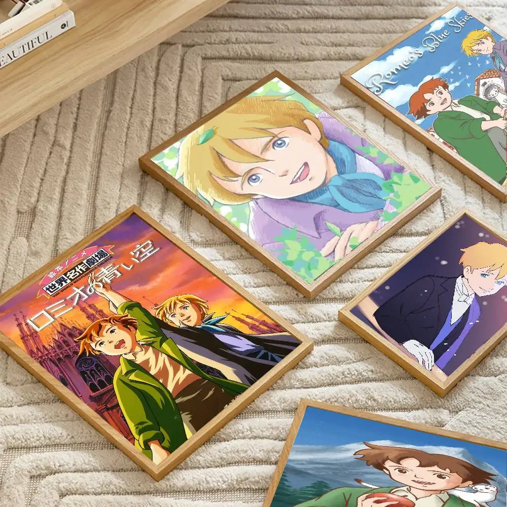 Anime R-Romeo No Aoi Sora Poster Art Sticky Wall Waterproof Home Living Room Bedroom Bar Aesthetic Decoration