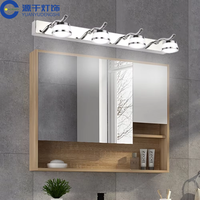 Mordern LED Bathroom Stainless Steel Mirror lamp 6w 9w 12w For Decorative Mirrors Waterproof Indoor Room Vanity Light Bathroom