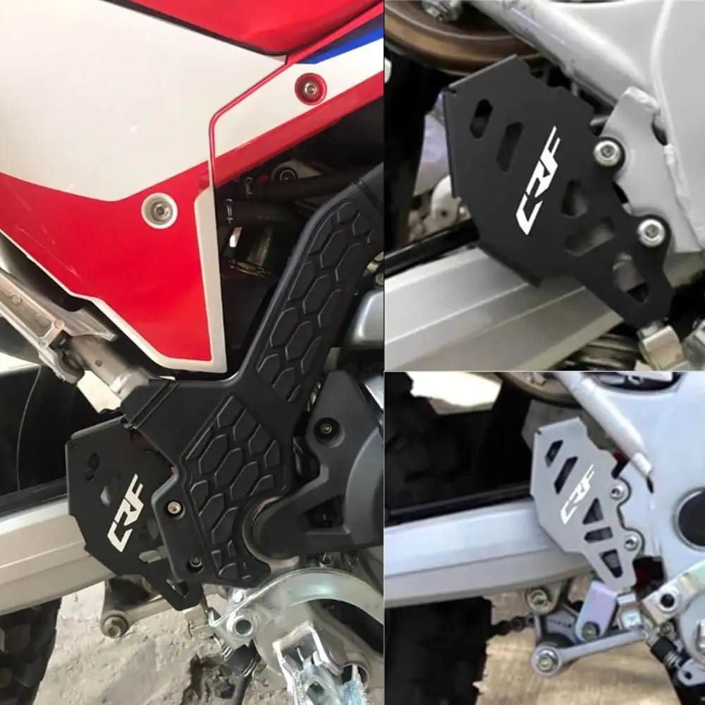 

For HONDA CRF 300L 300 L CRF300 RALLY CRF300L 2021-2023 Rear Brake Master Cylinder Guard Motorcycle Heel Protection Cover 2021