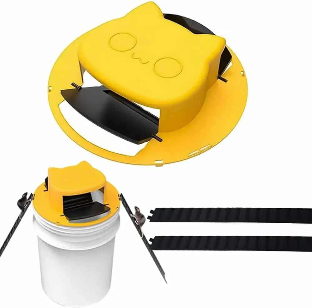 Reusable Multi Catch Mouse Trap Lid for 5 Gallon Bucket