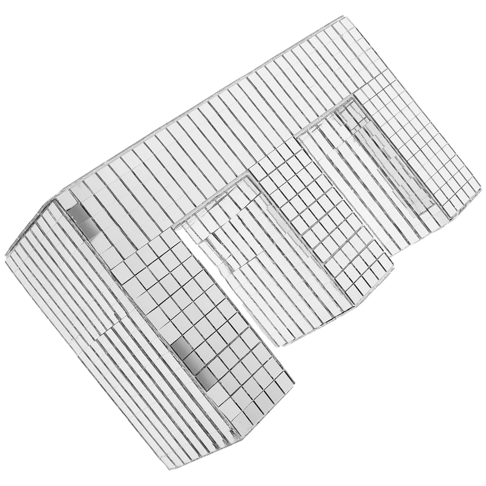 

Mirror Wall Decal Letters Self-Adhesive Removable for Disco Parties Events Home Decoration Alphabet Wall Decals