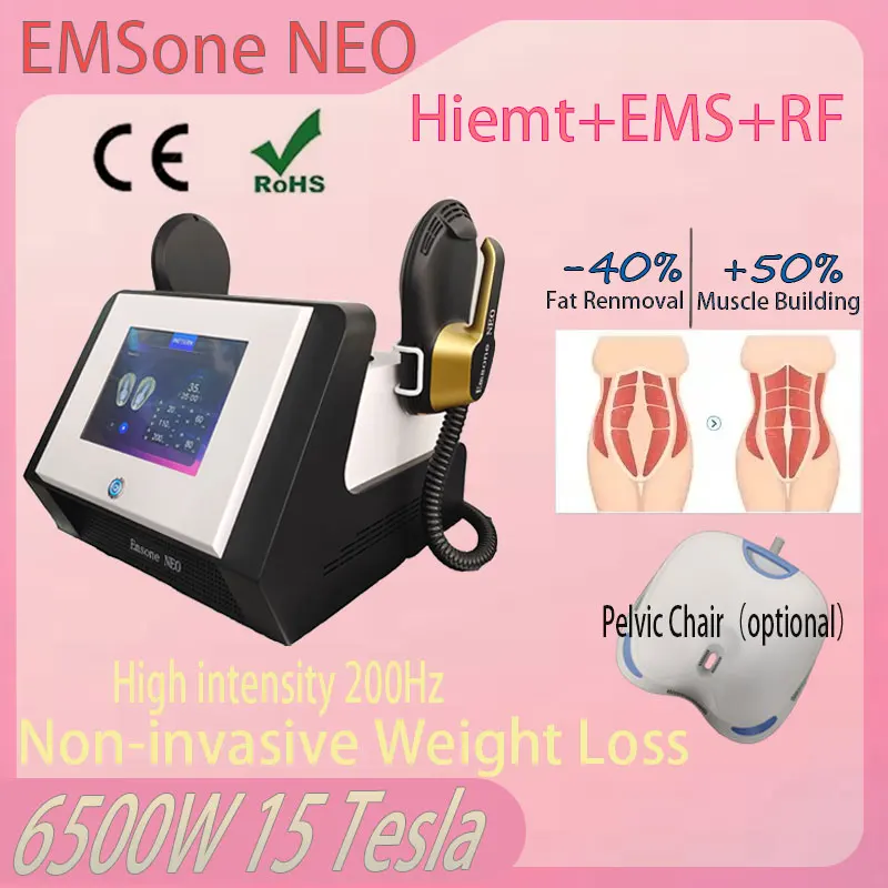 EMSone NEO Slimming Machine with Professional RF Technology for Weight Loss Muscle Enhancement and Body Building