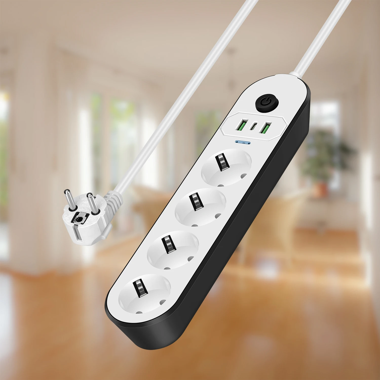 Eu Power Strip Surg… - image