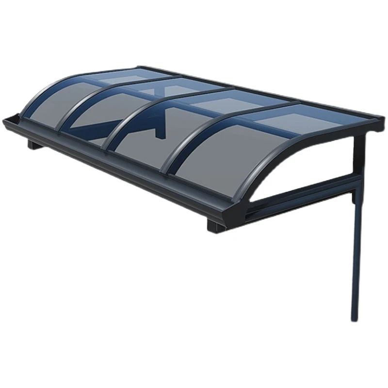 

House balcony terrace manhole cover aluminum polycarbonate canopy awning