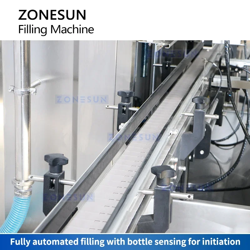 Zonesun máquina de enchimento líquida automática à prova de explosão 6 bicos enchimento de garrafa química equipamento de embalagem industrial ZS-YTEX1