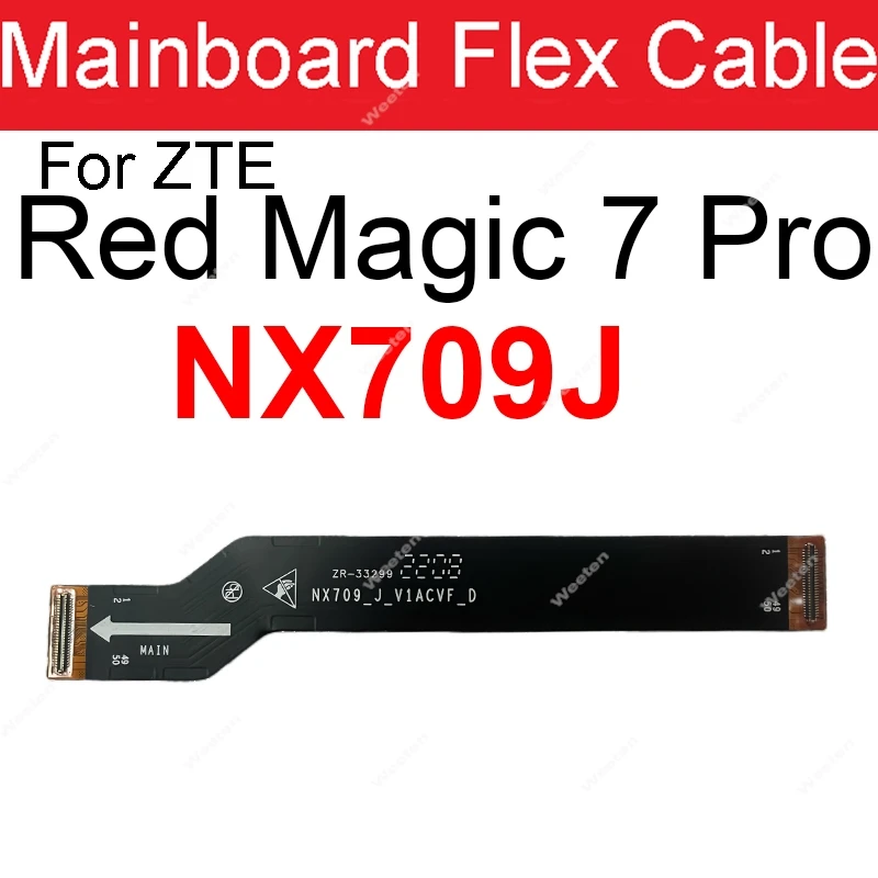 For ZTE Nubia Red Magic 5S 5G NX659J 6Pro 6 6S NX669J/S 7 Pro NX709J 7 NX679J 7SPro NX709S 8 8 Pro Mainboard Flex Ribbon