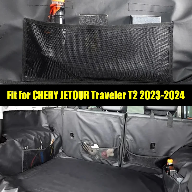 

Автомобильный багажник, коврик для домашних животных подходит для CHERY Jetour Traveler T2 2023 2024, полноразмерный коврик для домашних животных, сумка для хранения, внутренняя отделка автомобиля, детали