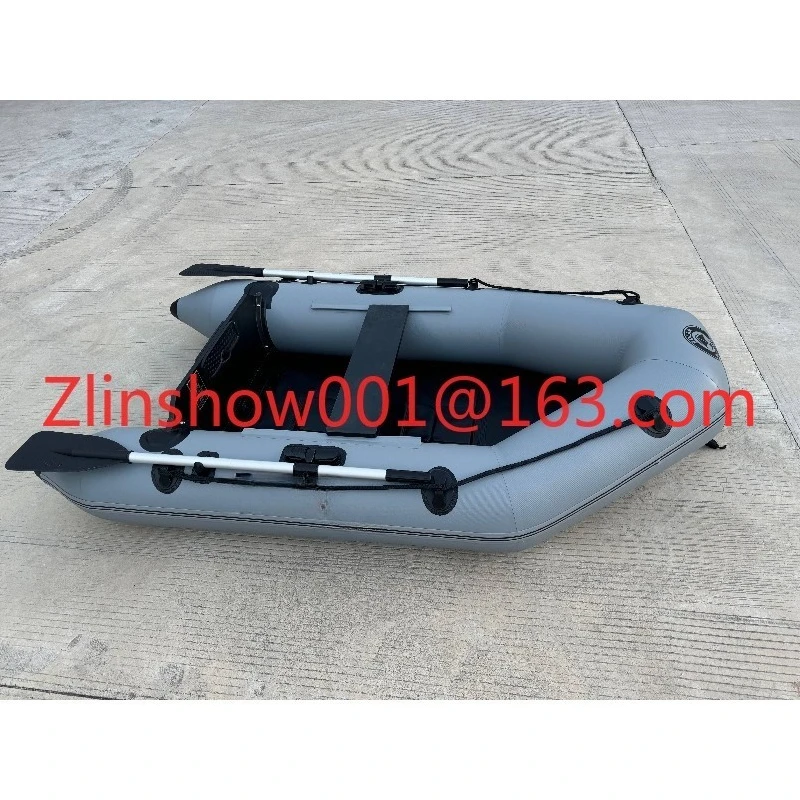 2-Person Rowboat 0.7 mm PVC Inflatable Speed Dinghy Kayak Canoe Lightweight Assault Fishing Boat