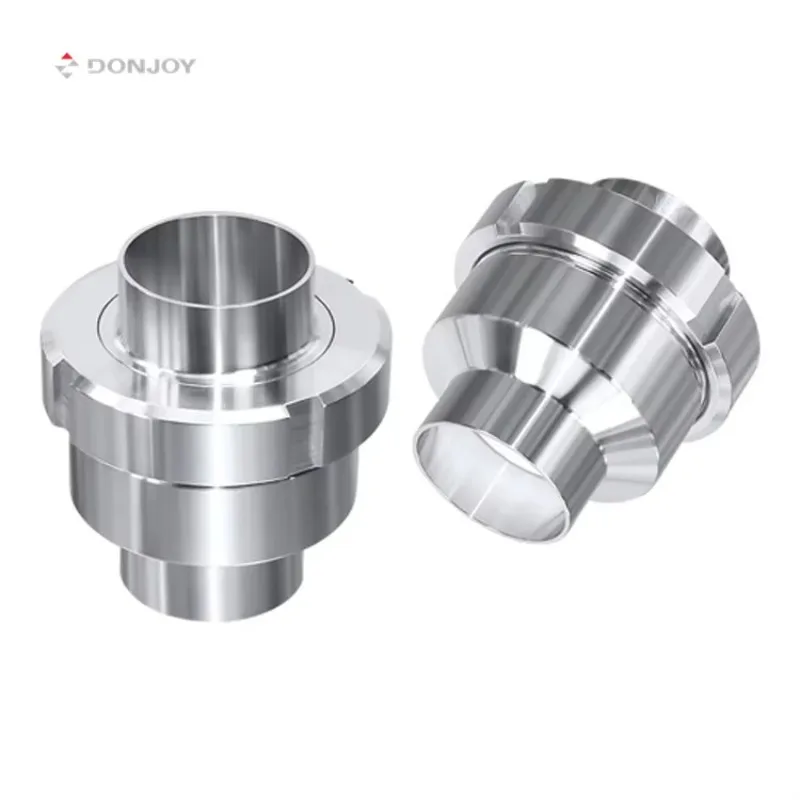 DONJOY Manual High Pressure C Type Clamp Connection Sanitary Non Return Spring Check Valve Food Grade