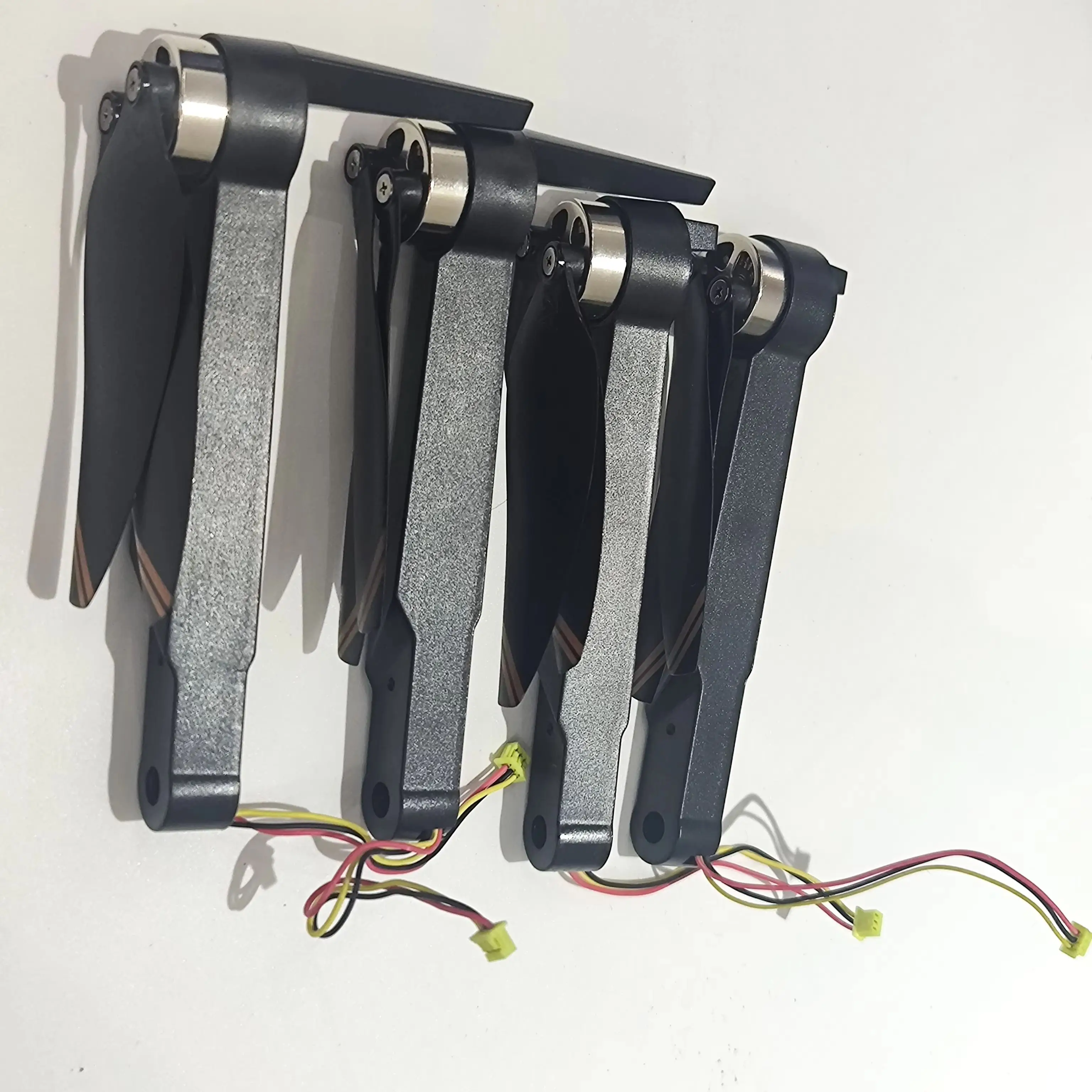 Full Set 4PCS V168 Foldable Drone V168PRO RC Quadcopter Spare Part Rear Arm Arm A1B1A2B2 With Blade Propeller Original Parts