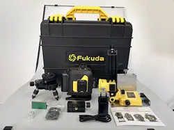 Fukuda 16 lines 4D Cross Line Laser Level 360 Self-Leveling Green Nivel Laser with Remote Control