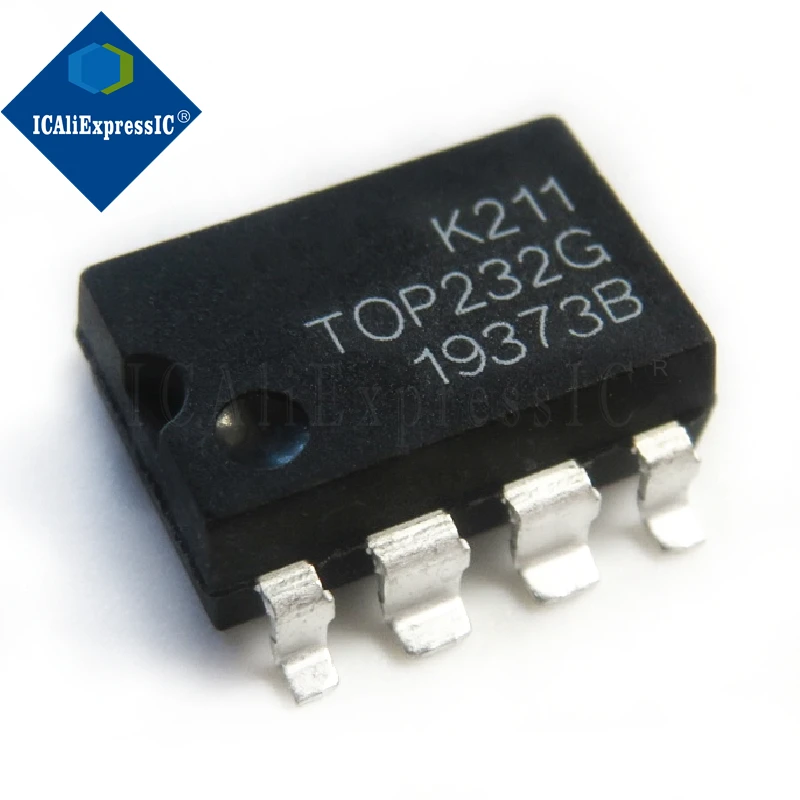 10pcs/lot TOP232PN TOP232P DIP-7 TOP232GN TOP232G SMD-7 In Stock