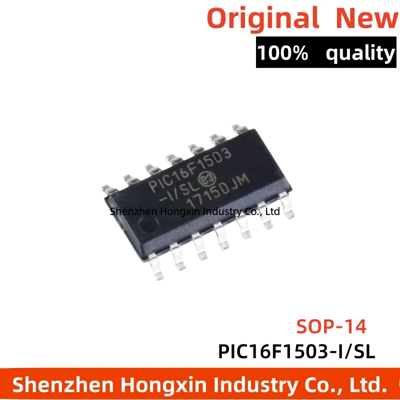 

5 pieces PIC16F1503-I/SL PIC16F1503 SMT SOP-14 microprocessor chip